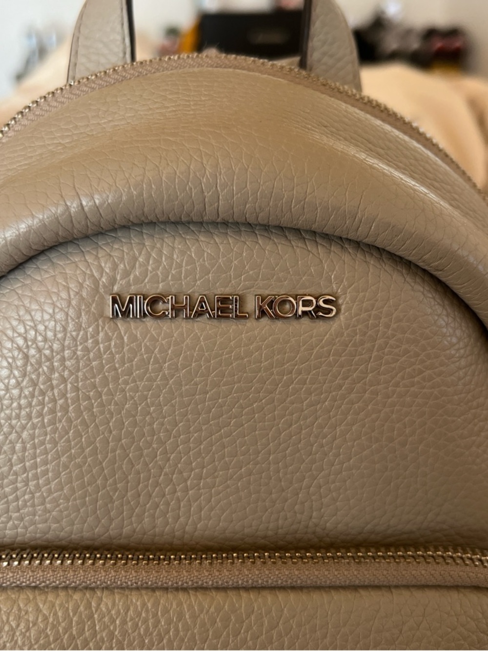 Michael Kors Mini Backpack Gray - Picture 2 of 6